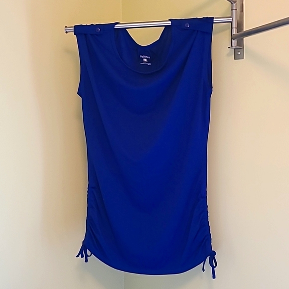 Sleeveless tunic, Royal blue, size x-small new condition. Never worn. - Picture 1 of 9